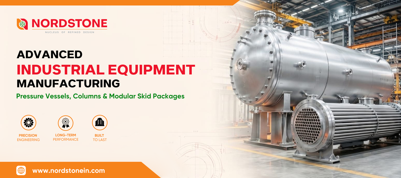 Advanced Industrial Equipment Manufacturing – Pressure Vessels, Columns & Modular Skid Packages